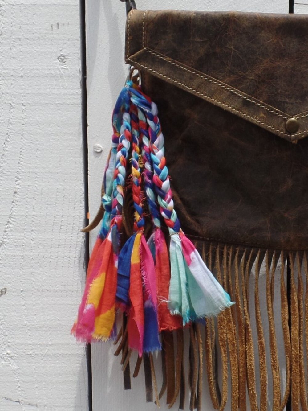 Hand Crafted ZIPPER PULL Swag TIE-DYE - Picture 3 of 6